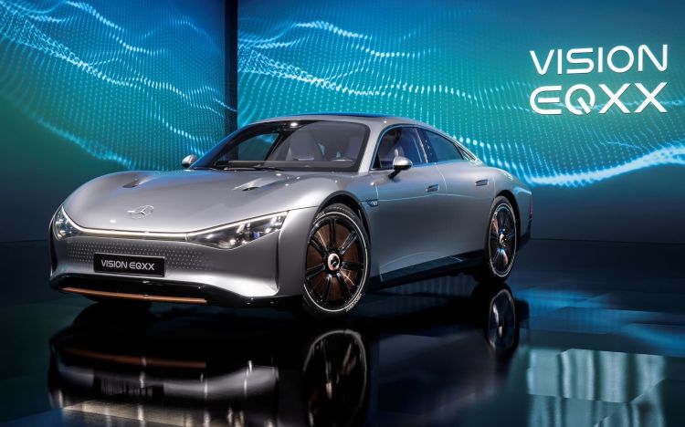 El Mercedes-Benz EQXX eléctrico marcó un nuevo récord y superó a Tesla
